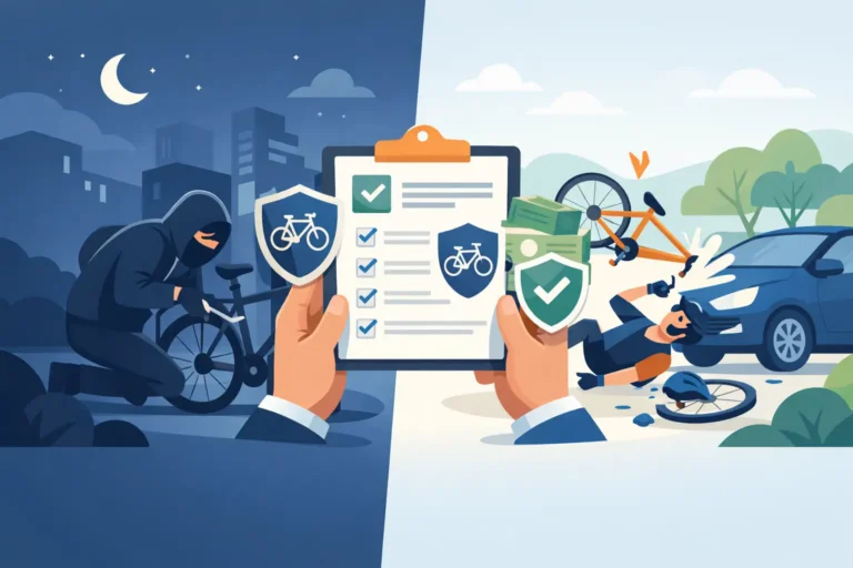 Bike Insurance Claims Guide for Theft and Crashes