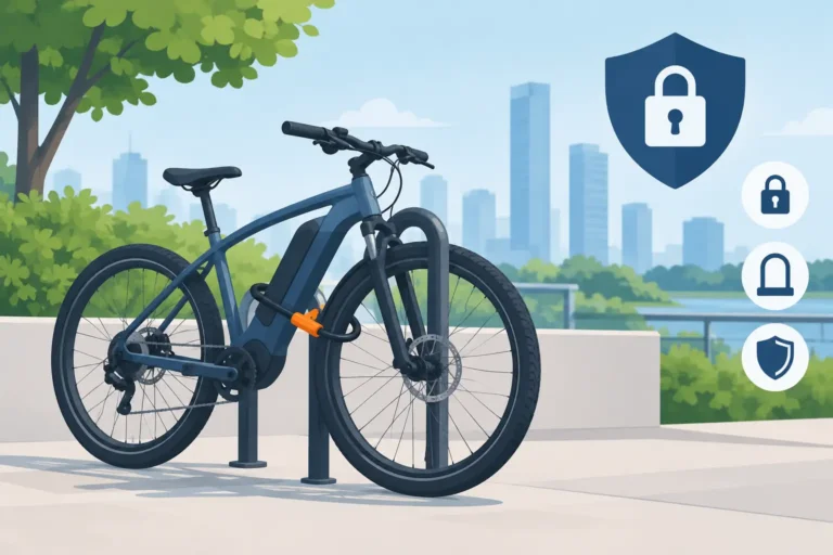 How to Protect a Parked Ebike From Theft