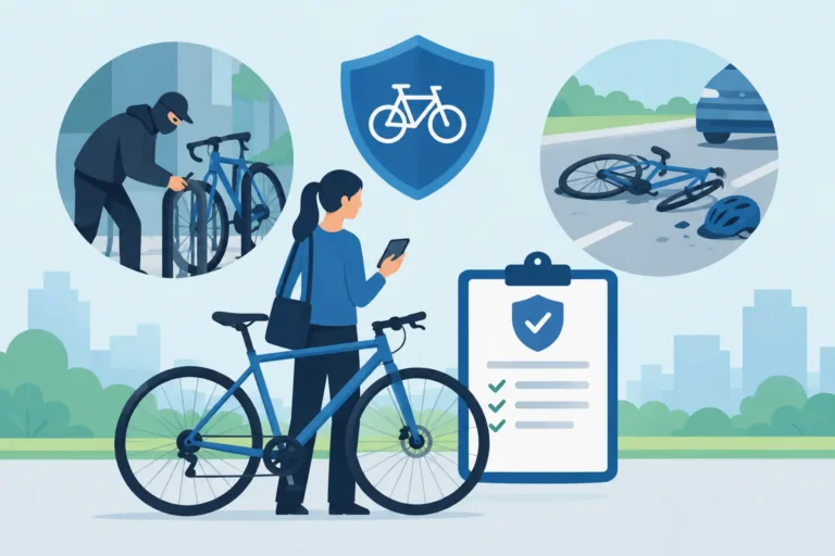Bicycle Insurance Claims After Theft or a Crash